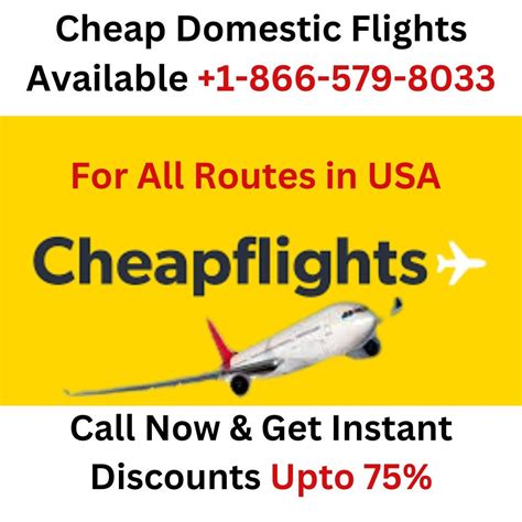 Cheap domestic flights in United States from $34 .